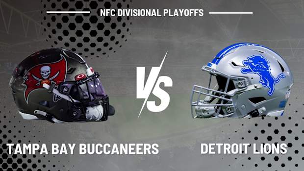 Bucs at Lions  2023 Divisional Playoffs